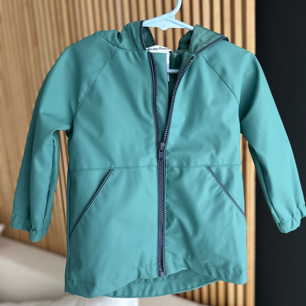 Kids Tommy Bahama Dino Rain Coat - Green